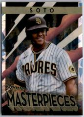 Juan Soto [Atomic] #BM-2 Baseball Cards 2022 Bowman's Best Masterpiece Prices