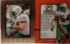 Zach Thomas Football Cards 1996 Ultra Sensations Prices