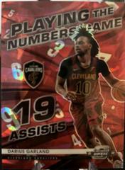 Darius Garland [Red Ice] #23 Basketball Cards 2021 Panini Contenders Optic Playing the Numbers Game Prices