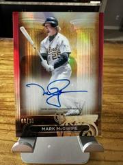 Mark McGwire [Red] #PTGA-MM Baseball Cards 2024 Topps Tribute Pillars of the Game Autograph Prices