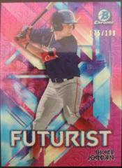 Blaze Jordan [Pink Refractor Mega Box Mojo] Baseball Cards 2021 Bowman Chrome Futurist Prices