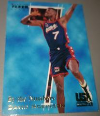 David Robinson #18 Basketball Cards 1996 Fleer USA Basketball Prices