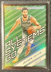 Jayson Tatum Basketball Cards 2021 Panini Recon All Systems Go Prices