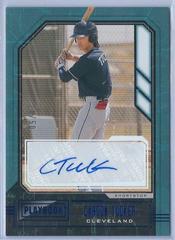 Carson Tucker [Blue] #PA-CT Baseball Cards 2021 Panini Chronicles Playbook Autographs Prices