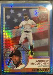 Andrew McCutchen #108 Baseball Cards 2018 Topps Silver Pack 1983 Chrome Promo Prices