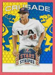 Corey Seager [Crusade Red/Blue] Baseball Cards 2015 Panini USA Stars & Stripes Prices