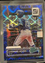 Luisangel Acuna [Blue] #RP-9 Baseball Cards 2022 Panini Donruss Rated Prospects Prices