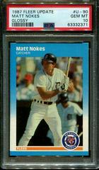 Matt Nokes Baseball Cards 1987 Fleer Update Glossy Prices