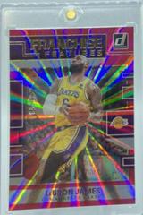 LeBron James [Pink Laser] #23 Basketball Cards 2022 Panini Donruss Franchise Features Prices