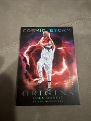 Luka Doncic [Red] #8 Basketball Cards 2023 Panini Origins Cosmic Storm Prices