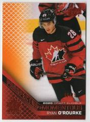 Ryan O'Rourke [Orange] #PM-41 Hockey Cards 2022 Upper Deck Team Canada Juniors Prospectus Momentous Prices