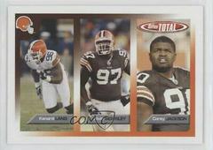 Kenard Lang, Alvin McKinley, Corey Jackson Football Cards 2005 Topps Total Prices