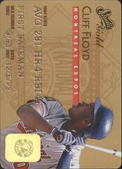 Cliff Floyd [Gold] #26 Baseball Cards 1995 Studio Prices