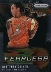 Brittney Griner Basketball Cards 2020 Panini Prizm WNBA Fearless Prices