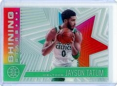 Jayson Tatum [Emerald] Basketball Cards 2020 Panini Illusions Shining Stars Prices