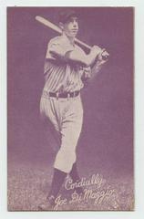 Joe DiMaggio Baseball Cards 1953 Canadian Exhibits Prices