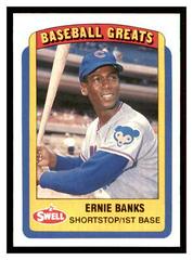 Ernie Banks #95 Baseball Cards 1990 Swell Greats Prices