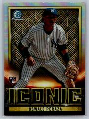 Oswald Peraza #BI-24 Baseball Cards 2023 Bowman Chrome Iconic Prices
