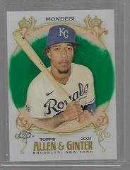 Adalberto Mondesi [Green Refractor] #251 Baseball Cards 2021 Topps Allen & Ginter Chrome Prices