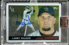Larry Walker Baseball Cards 2022 Topps Clearly Authentic 1955 Reimagining Autographs Prices