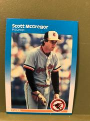 Scott MacGregor #475 Baseball Cards 1987 Fleer Prices