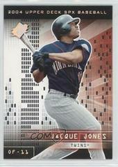 Jacque Jones #37 Baseball Cards 2004 Spx Prices