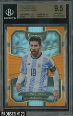 Lionel Messi [Orange] #76 Soccer Cards 2017 Panini Select Prices