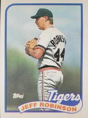 Jeff Robinson #267 Baseball Cards 1989 Topps Prices