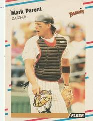 Mark Parent #U-125 Baseball Cards 1988 Fleer Update Prices