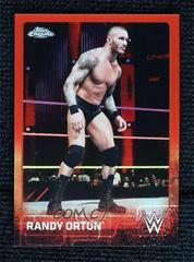 Randy Orton [Red] Wrestling Cards 2015 Topps Chrome WWE Prices