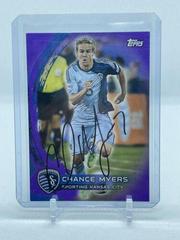 Chance Myers [Purple] Soccer Cards 2014 Topps MLS Prices