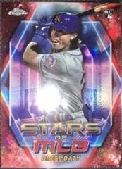 Brett Baty [Red] #SMLBC-82 Baseball Cards 2023 Topps Update Stars of MLB Chrome Prices
