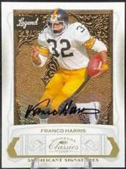 Franco Harris [Significant Signatures Gold] Football Cards 2009 Panini Donruss Classics Prices