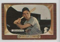 Alex Grammas #186 Baseball Cards 1955 Bowman Prices