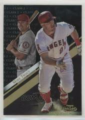 Mike Trout [Class 2 Black] Baseball Cards 2019 Topps Gold Label Prices