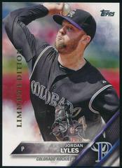 Jordan Lyles #375 Baseball Cards 2016 Topps Limited Edition Prices
