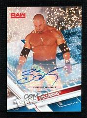 Goldberg [Blue Autograph] #18 Wrestling Cards 2017 Topps WWE Prices