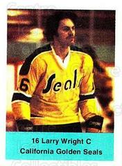 Larry Wright Hockey Cards 1974 NHL Action Stamps Prices
