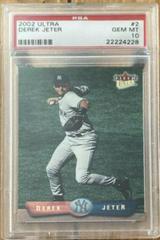 Derek Jeter #2 Baseball Cards 2002 Ultra Prices
