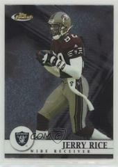 Jerry Rice #40 Football Cards 2001 Topps Finest Prices