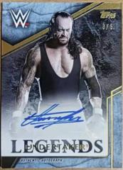 Undertaker [Black] Wrestling Cards 2017 Topps Legends of WWE Autographs Prices