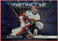 Sergei Bobrovsky [Sparkle] Hockey Cards 2023 Upper Deck Instinctive Prices