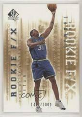 Etan Thomas #102 Basketball Cards 2000 SP Authentic Prices