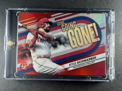 Kyle Schwarber [Red] #GGG-16 Baseball Cards 2023 Topps Pristine Going Gone Prices