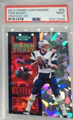 Tom Brady [Cracked Ice] #56 Football Cards 2012 Panini Contenders Prices