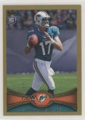 Ryan Tannehill [Gold] Football Cards 2012 Topps Prices