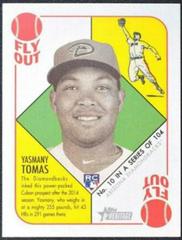 Yasmany Tomas [Mini Red Back] #10 Baseball Cards 2015 Topps Heritage '51 Collection Prices