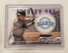 Mike Yastrzemski #FD-MY Baseball Cards 2023 Topps Father’s Day Commemorative Team Patch Prices