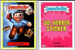 Half ASH [Yellow] #11a Garbage Pail Kids Oh, the Horror-ible Prices