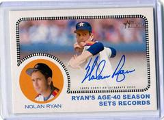 Nolan Ryan Baseball Cards 2022 Topps Heritage All Aboard Autographs Prices